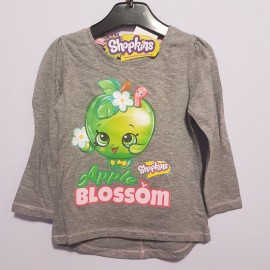 Maglietta manica lunga bambina Shopkins