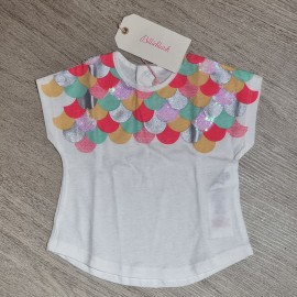 T-shirt neonata Billieblush