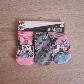 Tripack calzini Disney Minnie