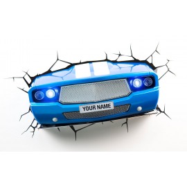3D LAMPADA LED - Auto BLU