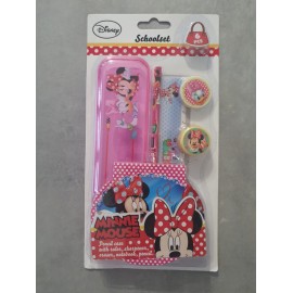 Set 6 pezzi scuola Disney