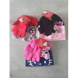 Set guanti + cappello Hello Kitty