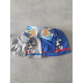 Set guanti + cappello Sonic